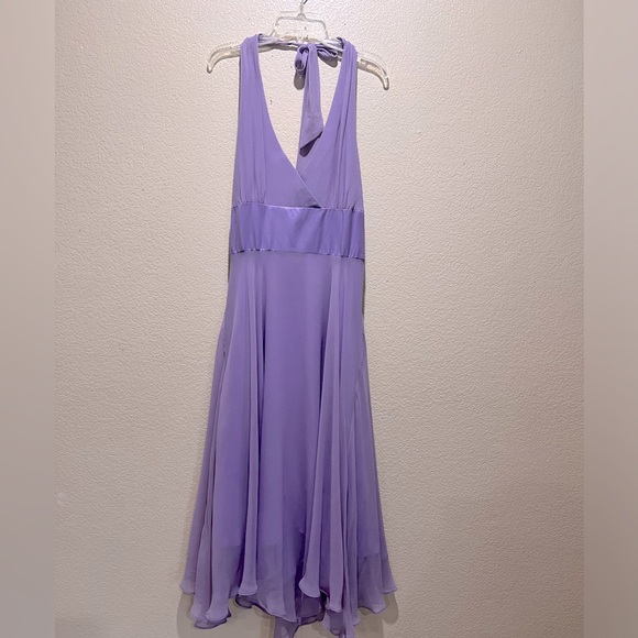 Beautiful Donna Ricco Halter Marilyn Monroe Style Aline Lavender Dress - Picture 1 of 6